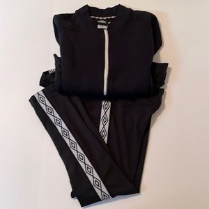 Matching sweat suit by Umbro